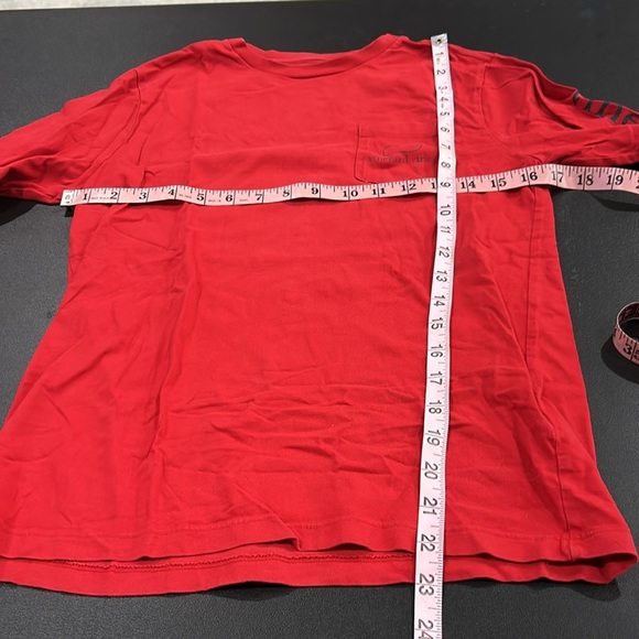 Boys‎ Vineyard Vines Red Long Sleeve Tee. Size M (12-14) (384) - Picture 7 of 8